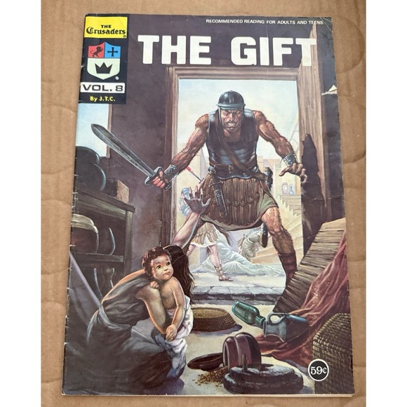 Other - VTG 1970s The Gift Comic Book Vol. 8 Crusaders Series J.T.C. Religious Christian